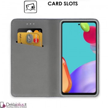 Telone atverčiamas dėklas - žalias (Samsung A52/A52 5G/A52S 5G)